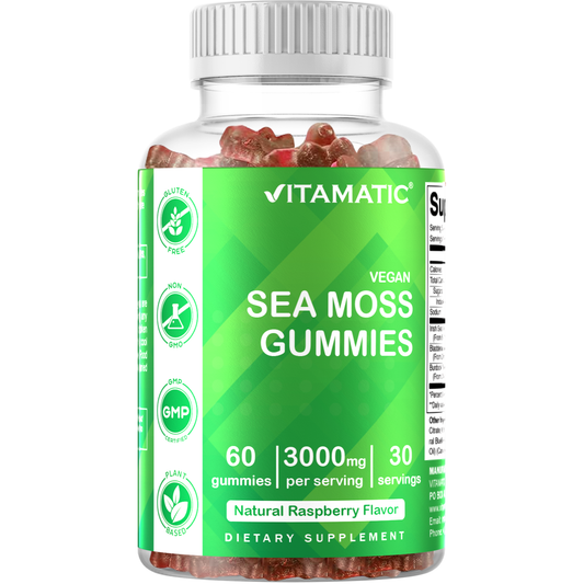 Vitamatic Irish Sea Moss Gummies 3000 mg