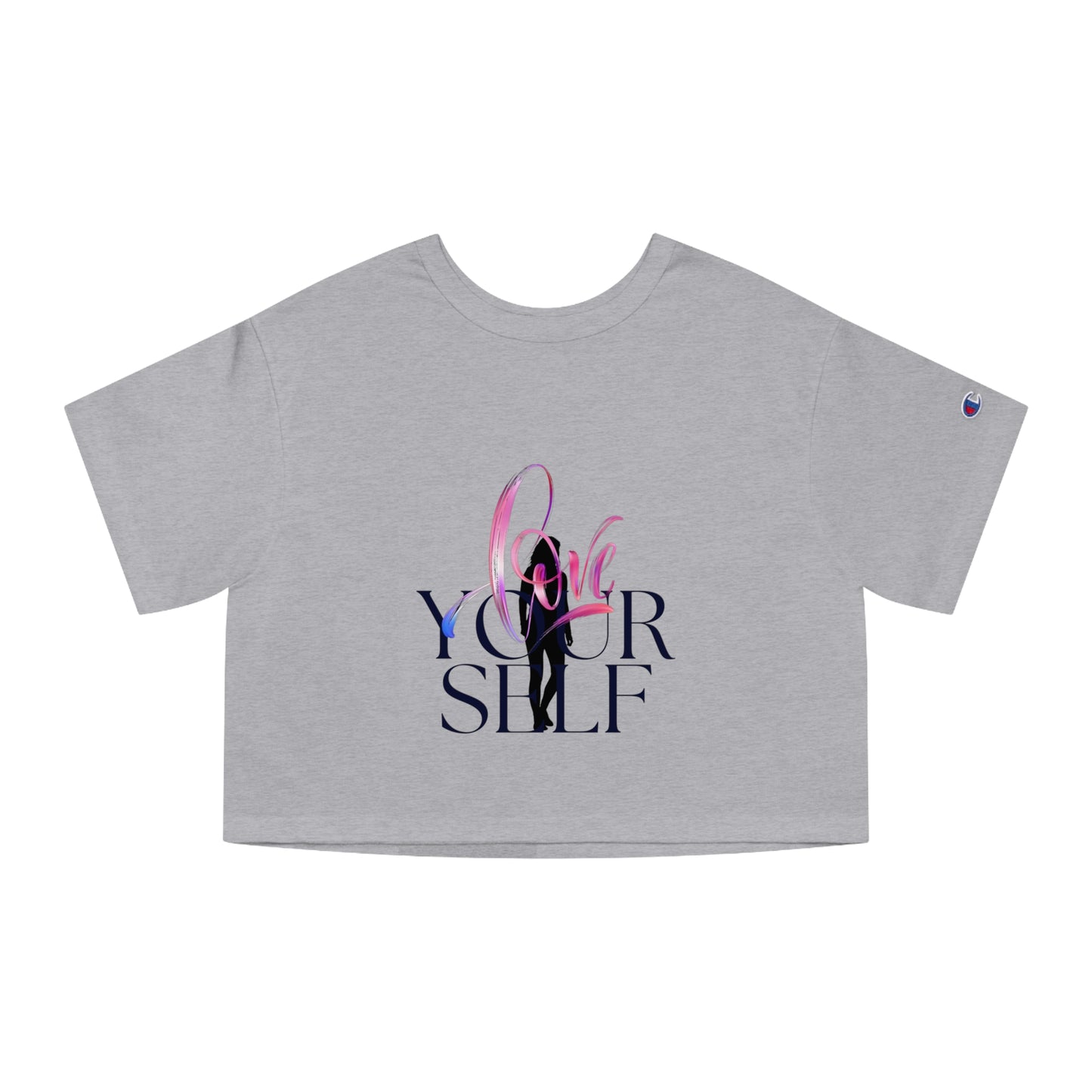 Love Yourself Cropped T-Shirt for Women - Champion Collection