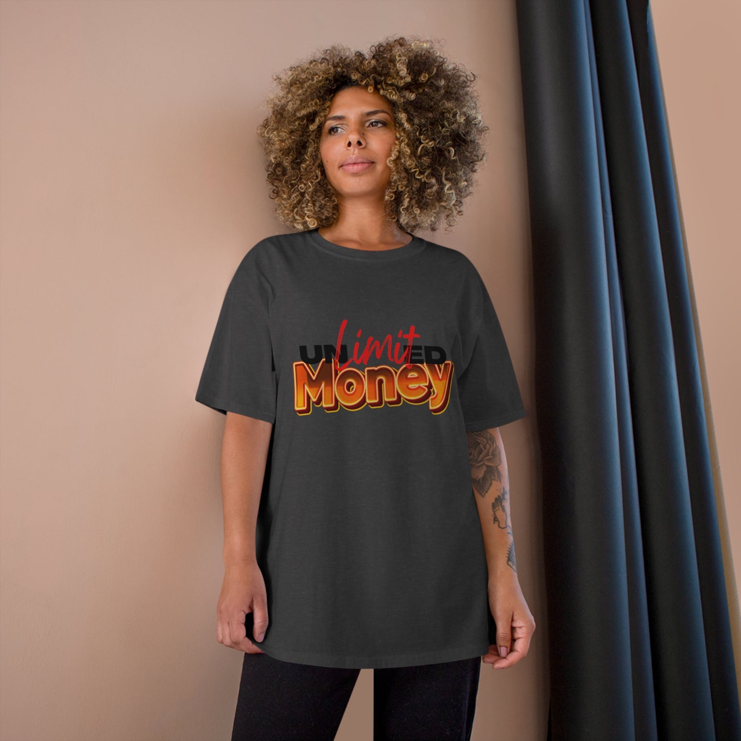 Champion T-Shirt - Unlimited Money Graphic Tee for Trendsetters