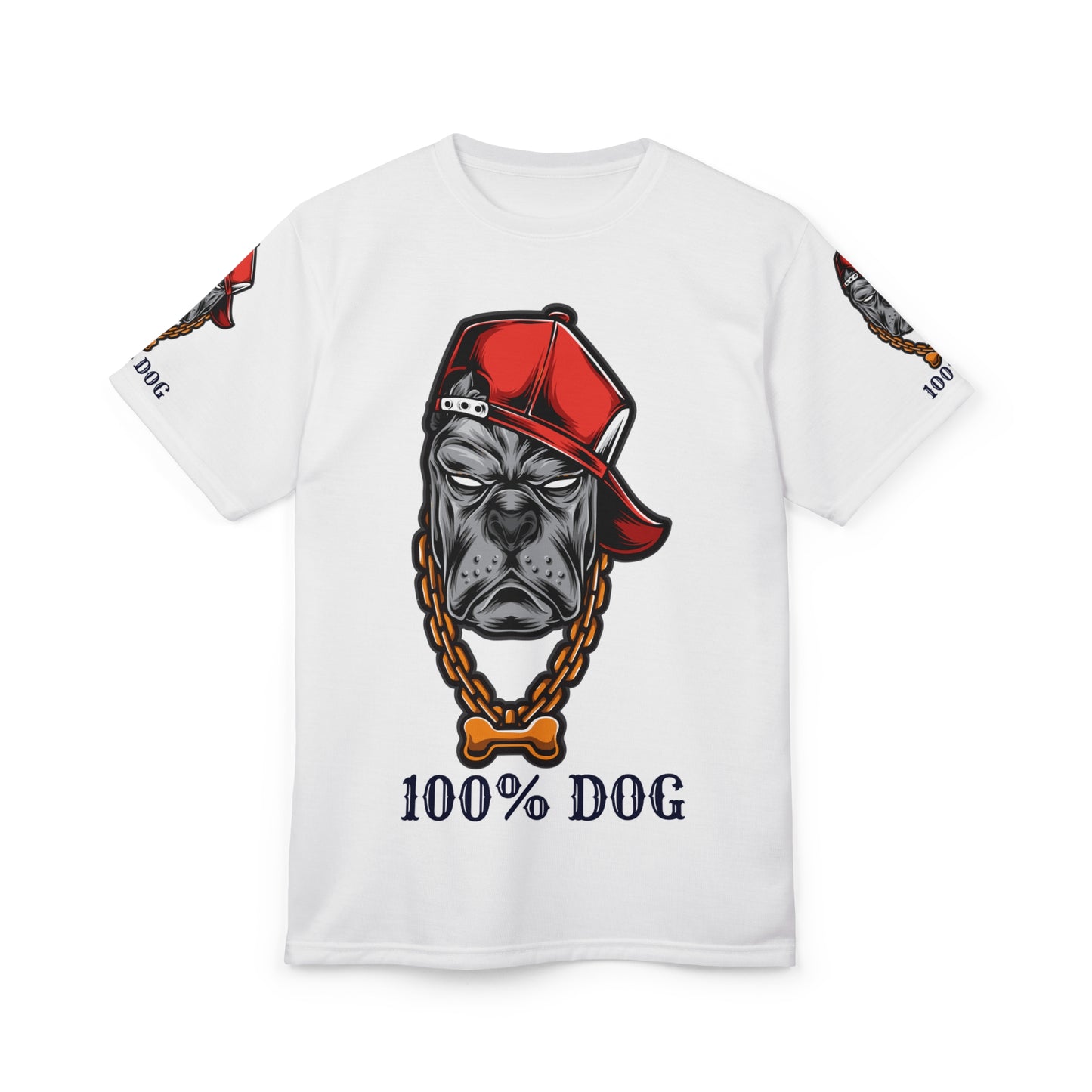 Cool 100% Dog Unisex Tee - Stylish Graphic Tee for Dog Lovers