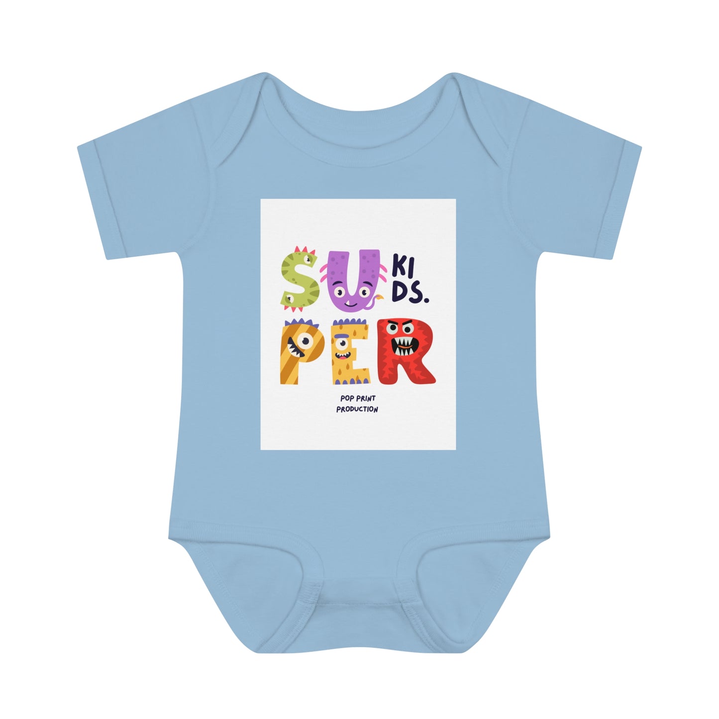 Super Kids Funky Infant Bodysuit - Adorable Baby Apparel