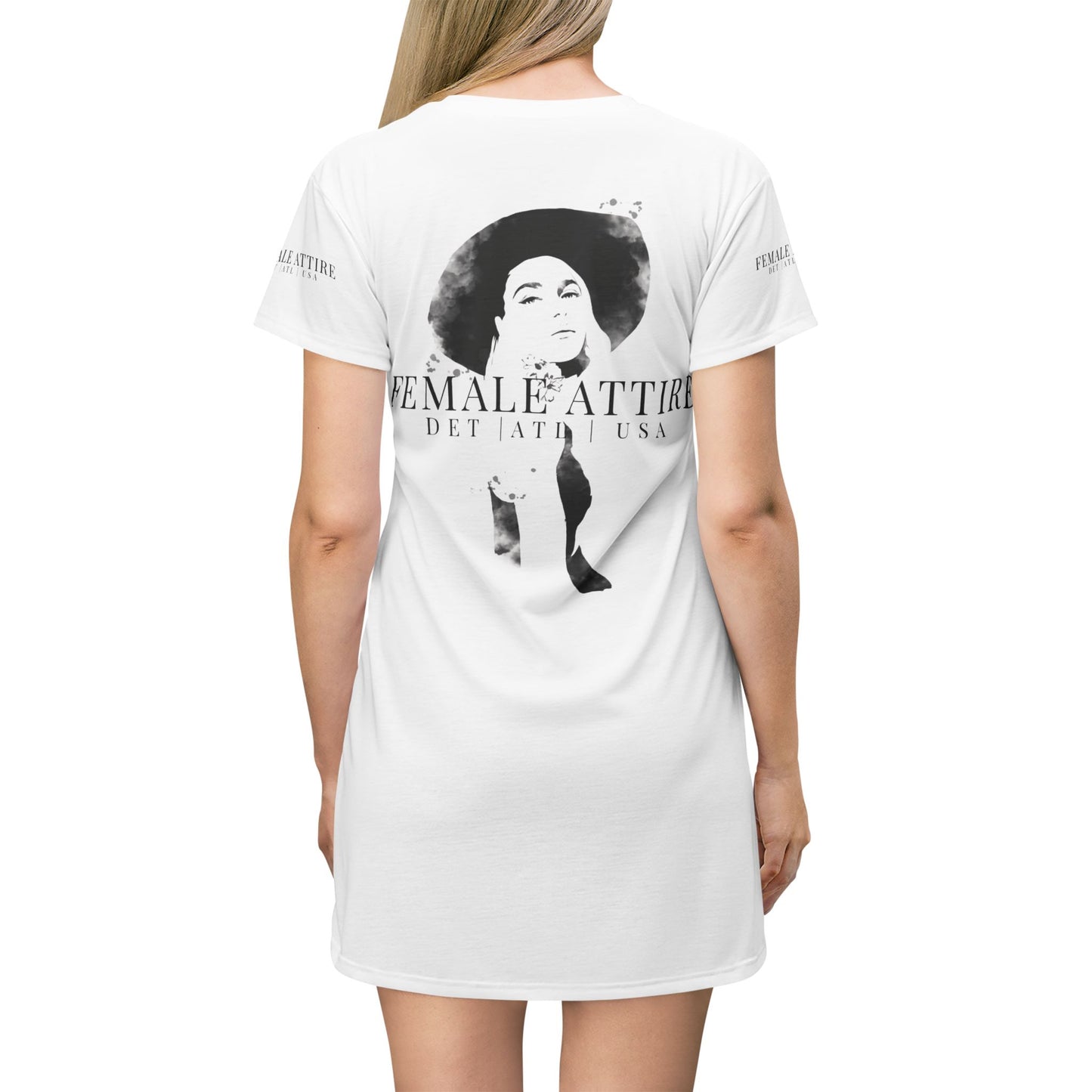 Stylish Female Attire T-Shirt Dress - Empower Your Look