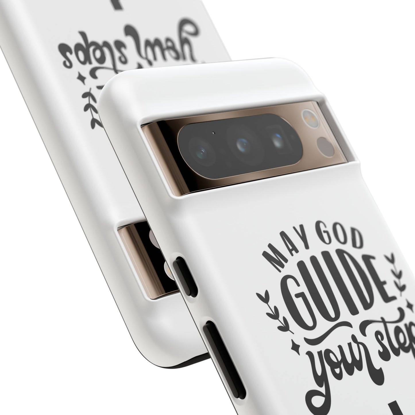 Inspirational Phone Case - "May God Guide Your Steps"