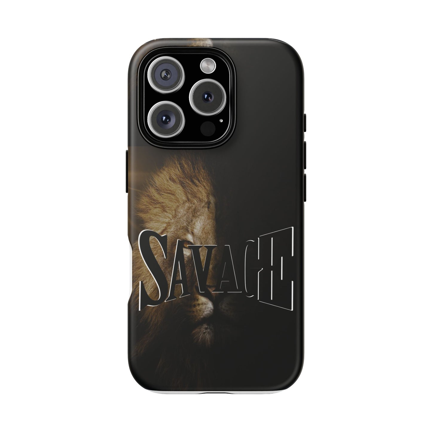 Savage Lion Phone Case - Tough & Stylish Protection