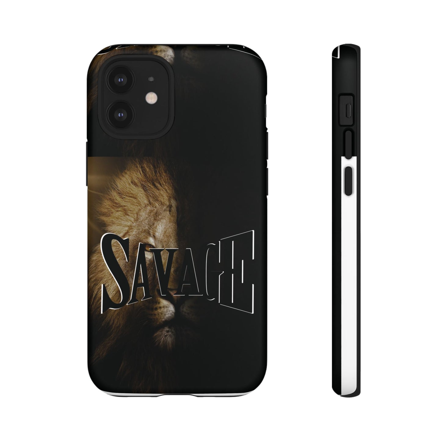 Savage Lion Phone Case - Tough & Stylish Protection