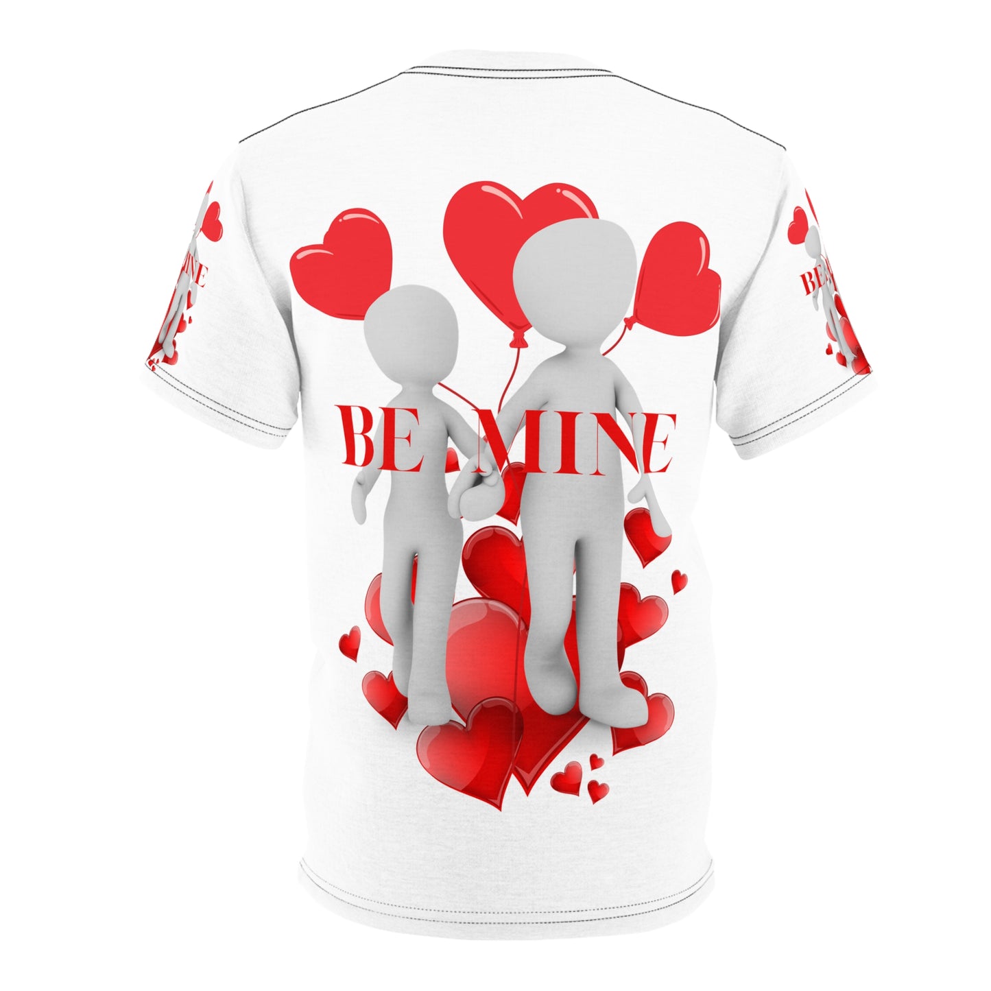 Valentine's Day Unisex Love Tee - 'Be Mine' Heart Design