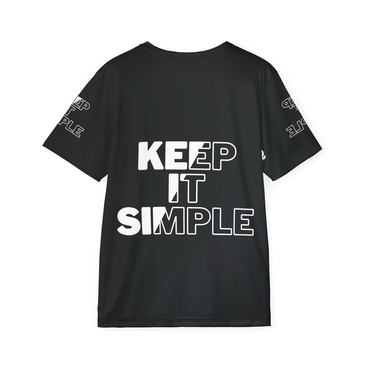 Keep It Simple Men's Sports Jersey - Keep It Simple Athletic Shirt