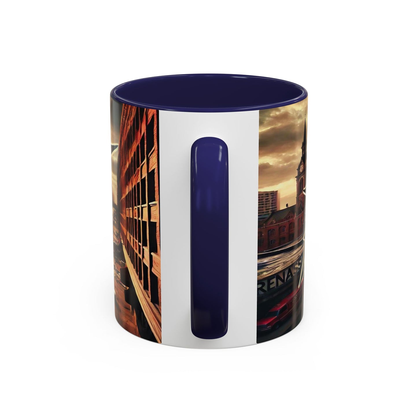 Detroit Streets Accent Coffee Mug - 11oz & 15oz, Urban Vibe