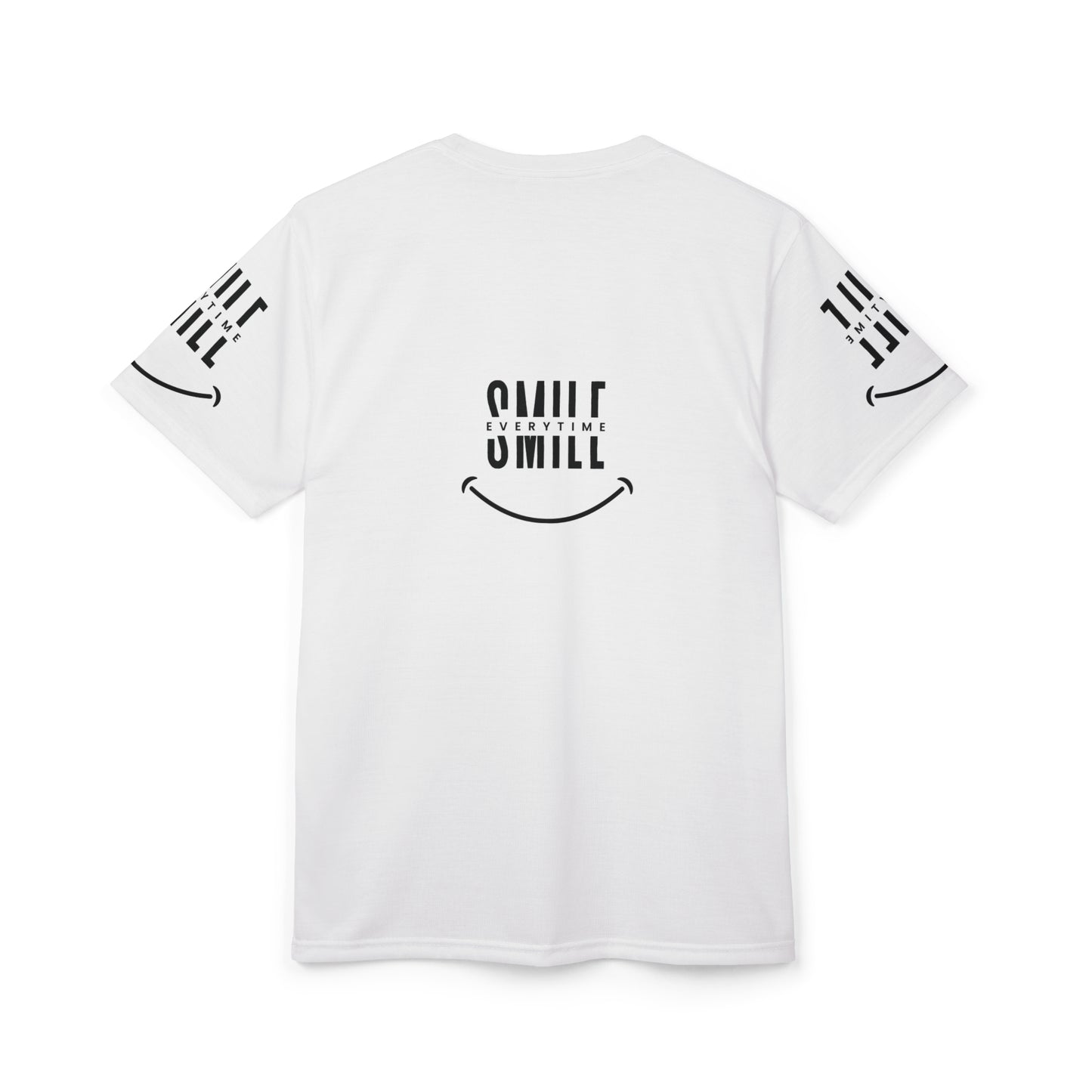 Smile Every Time Unisex Cut & Sew Tee - Comfortable Graphic Shirt for Positivity