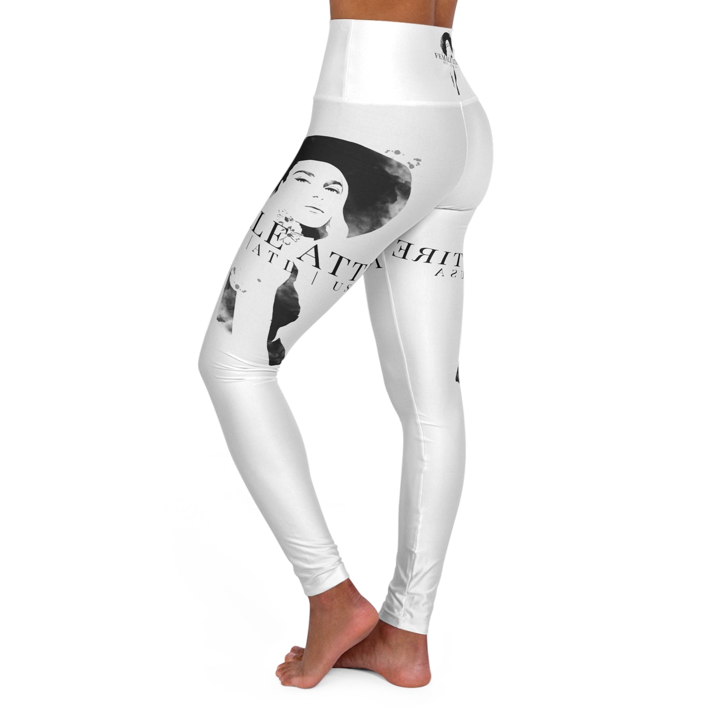 High Waisted Yoga Leggings - Empowering Female Fitness Wear