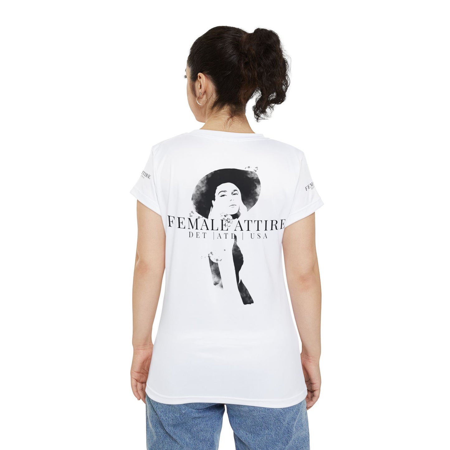 Empowerment Women's Short Sleeve Shirt - Bold Female Attire Graphic Tee