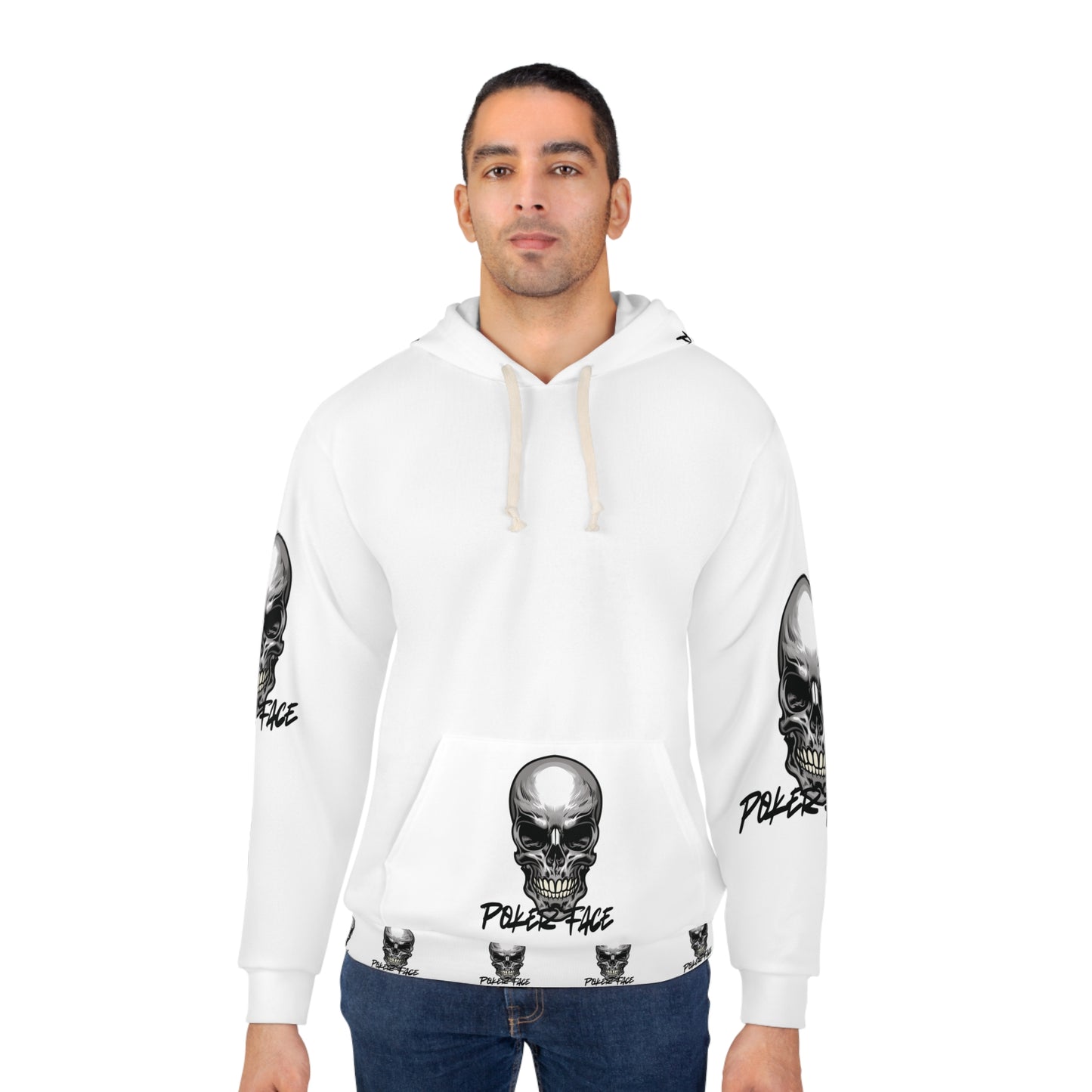 Skull Graphic Unisex Pullover Hoodie - Edgy Streetwear