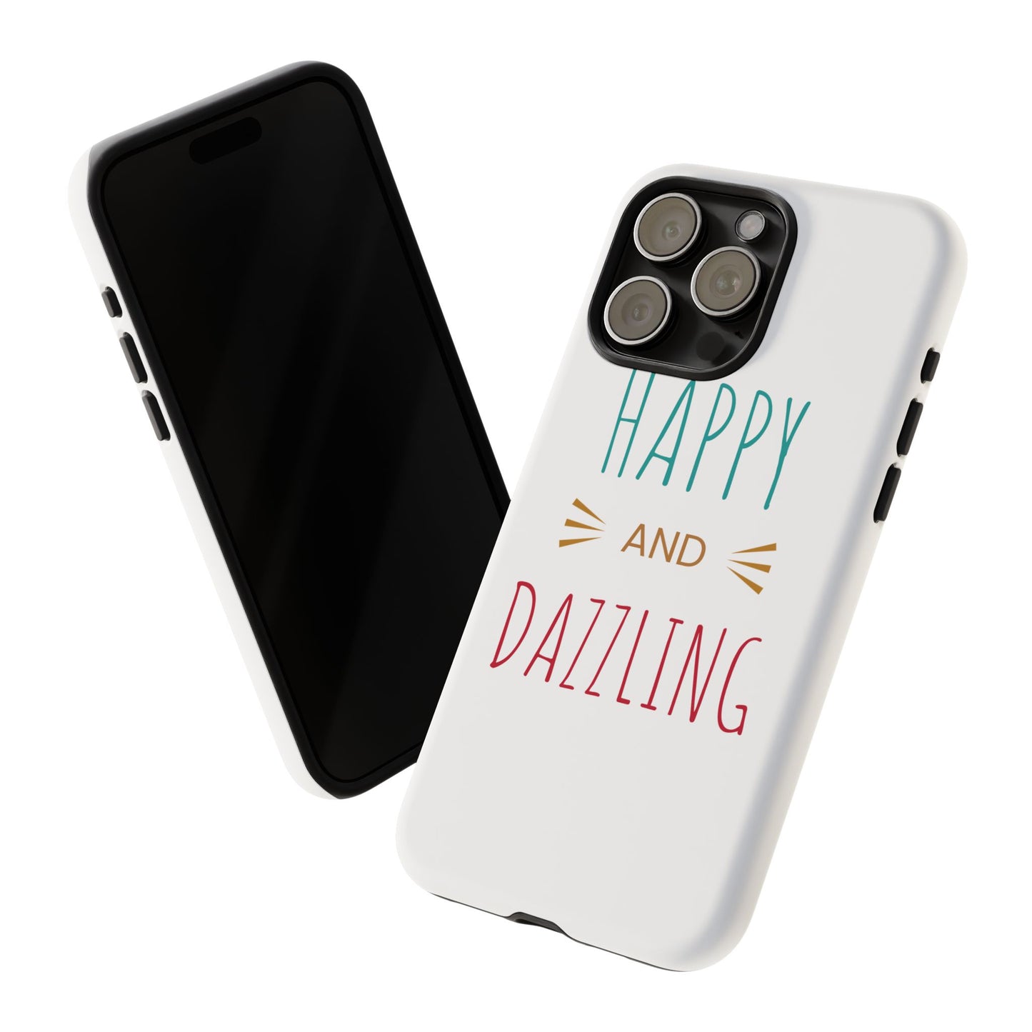 Happy and Dazzling Phone Case – Uplifting Design for Smartphone Protection