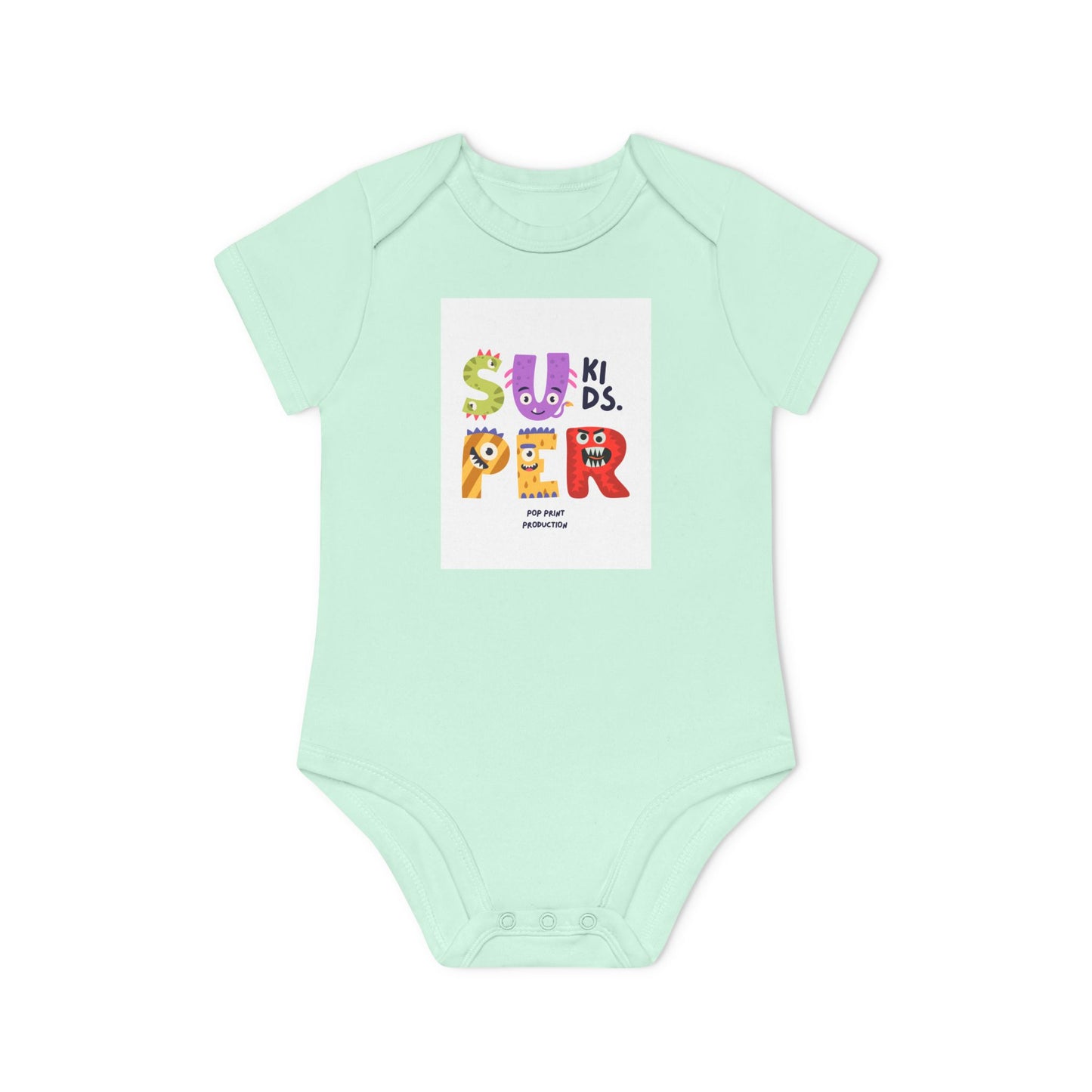 Super Fun Organic Baby Bodysuit - Perfect for Playtime and Gifts