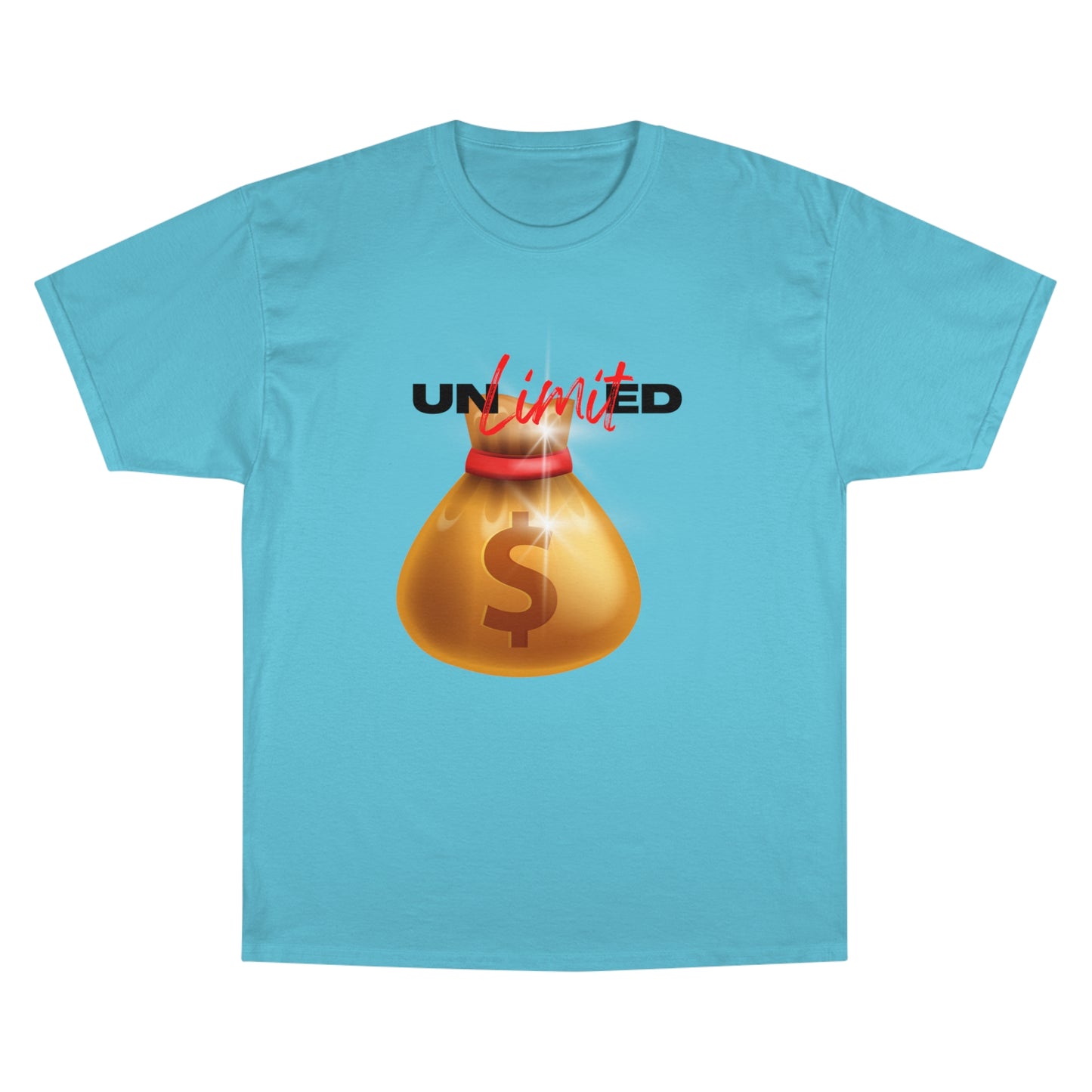 Unlimited Wealth Graphic Champion T-Shirt