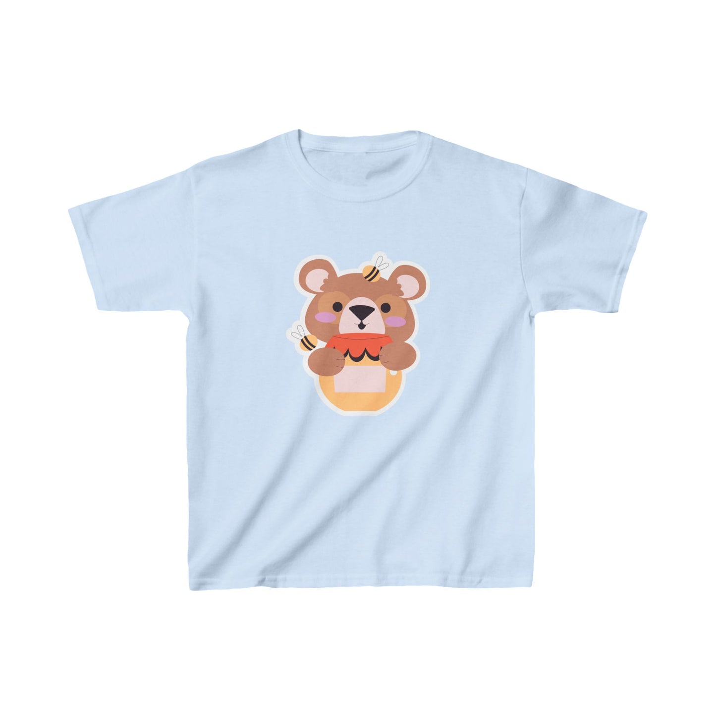 Adorable Bear Kids T-Shirt - Cute Animal Tee for Playful Adventures