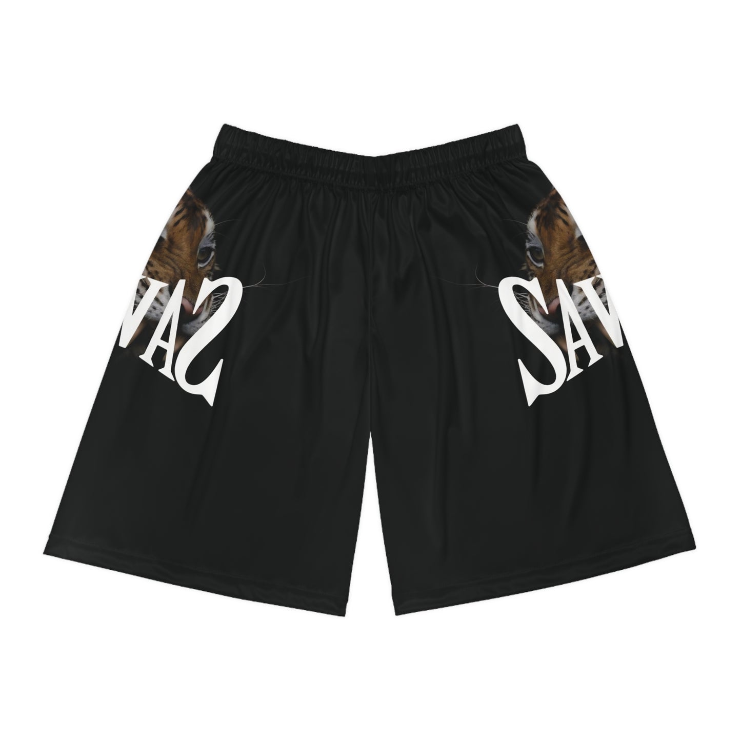 Savage Age Basketball Shorts - Bold Animal Print Athletic Wear