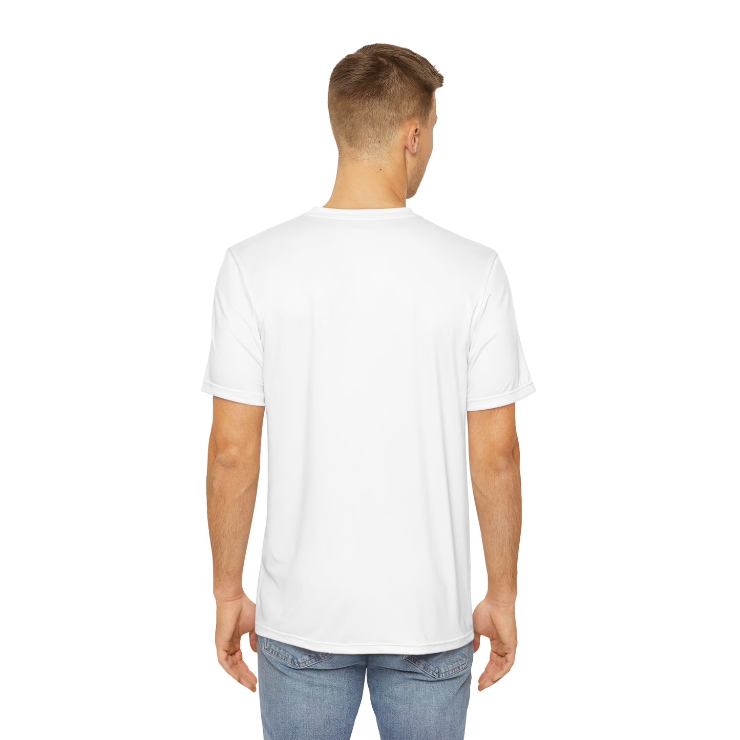 Saved By Grace Men's Polyester Tee (AOP)