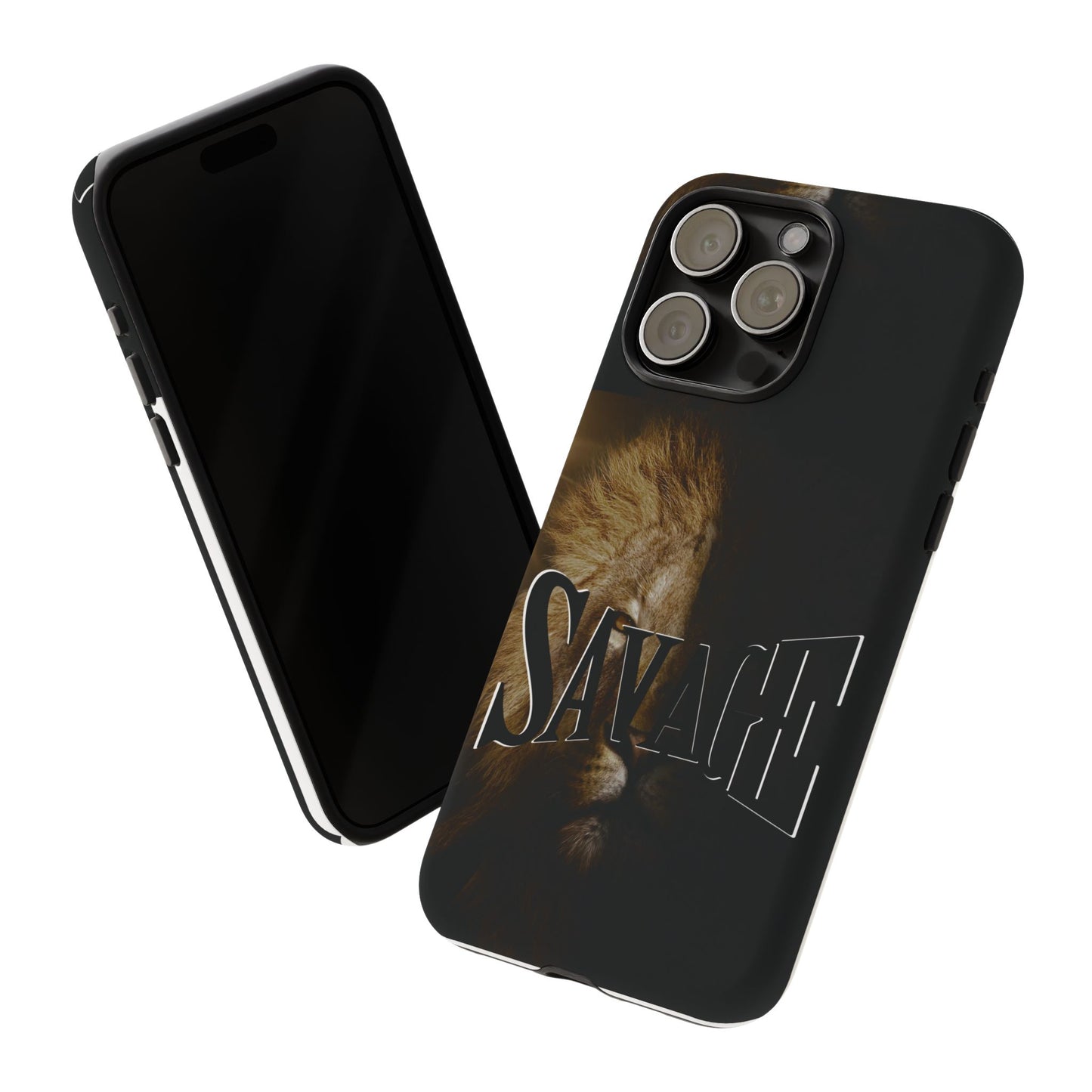 Savage Lion Phone Case - Tough & Stylish Protection