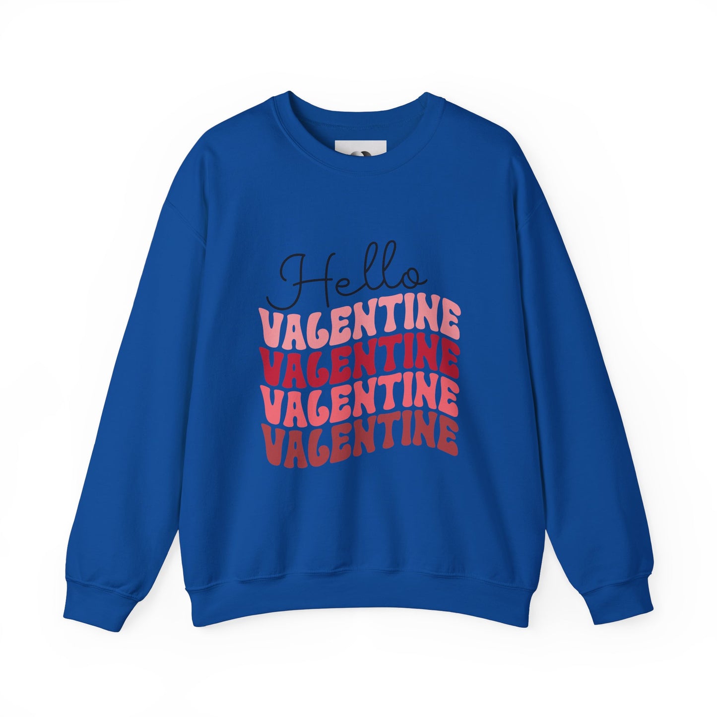 Hello Valentine Unisex Heavy Blend Crewneck Sweatshirt