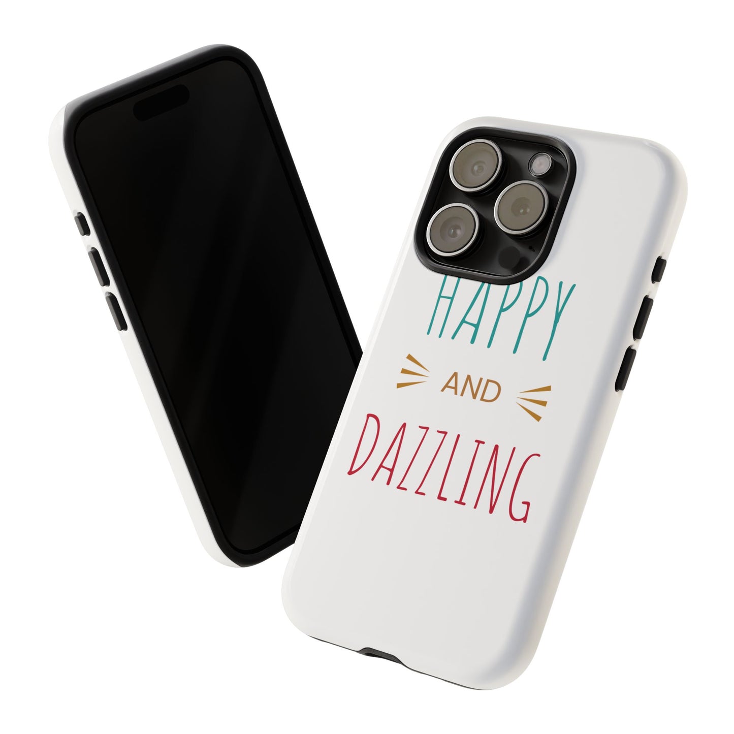 Happy and Dazzling Phone Case – Uplifting Design for Smartphone Protection