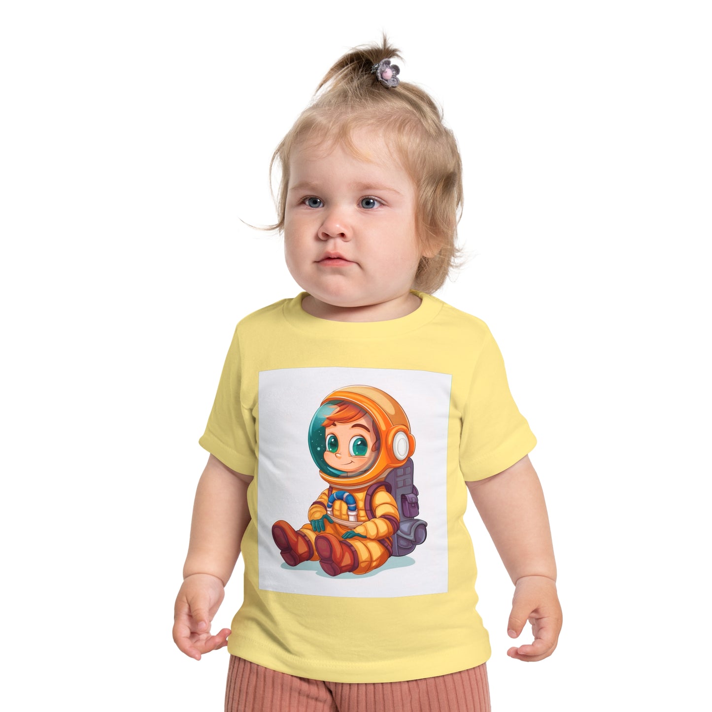 Cute Astronaut Baby T-Shirt - Adorable Space Themed Short Sleeve Tee