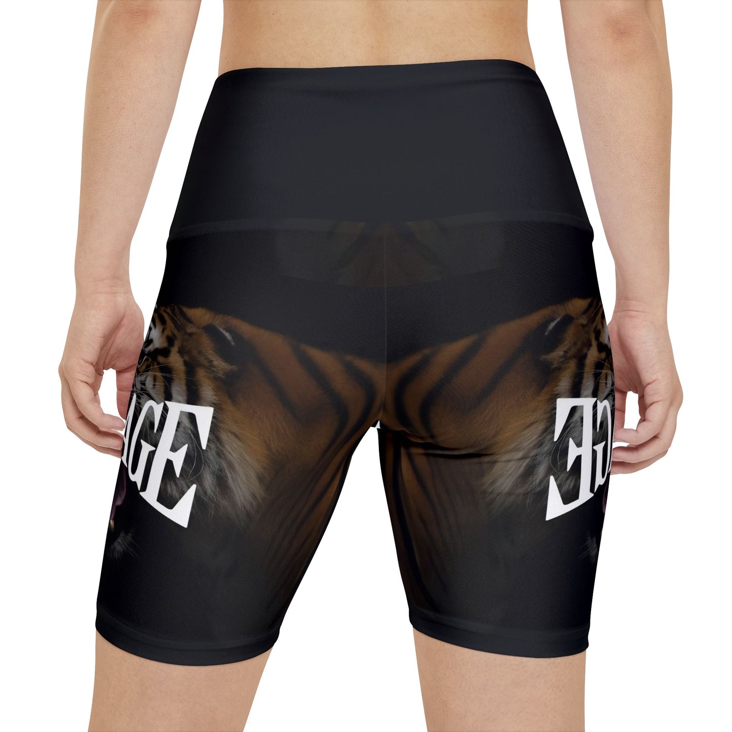 Savage Wild Animal Print Women's Workout Shorts - Fitness Apparel for Active Women