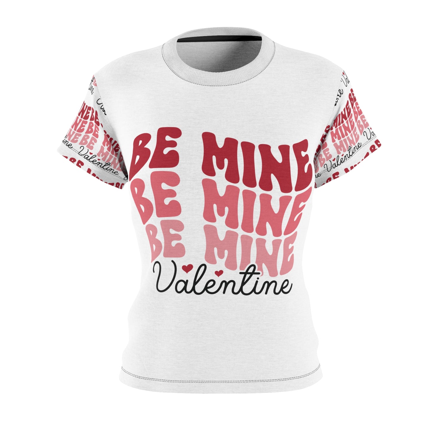 Valentine's Day Women's Tee - 'Be Mine' Print