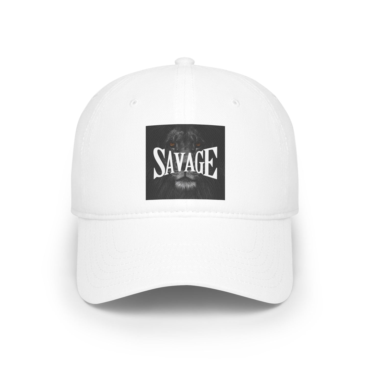 Savage Low Profile Baseball Cap - Stylish Black Hat for Urban Trendsetters