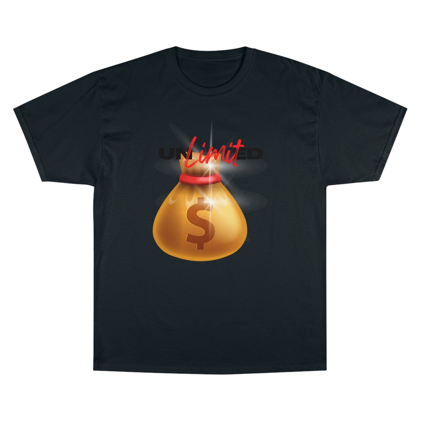 Unlimited Wealth Graphic Champion T-Shirt