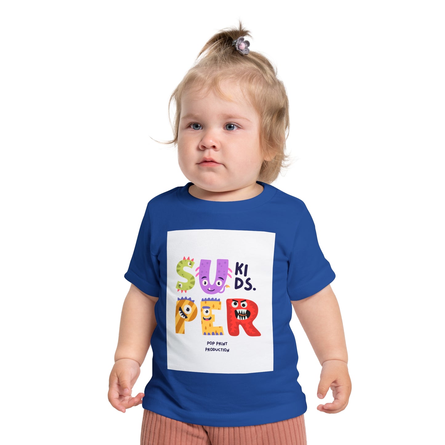 Super Kids Short Sleeve T-Shirt - Fun & Colorful Baby Tee