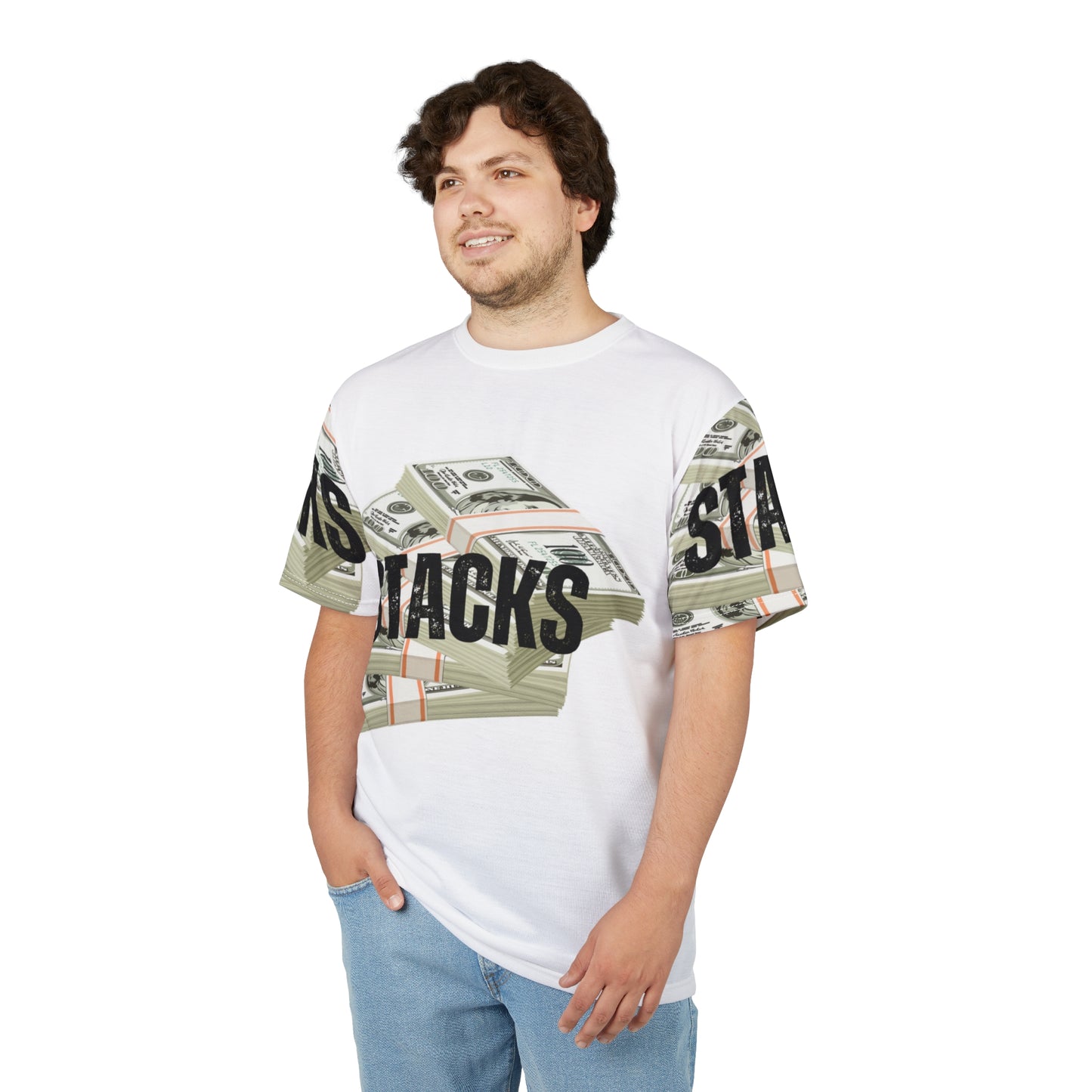 Money Stacks Unisex Tee - Bold Graphic T-Shirt for Hustlers