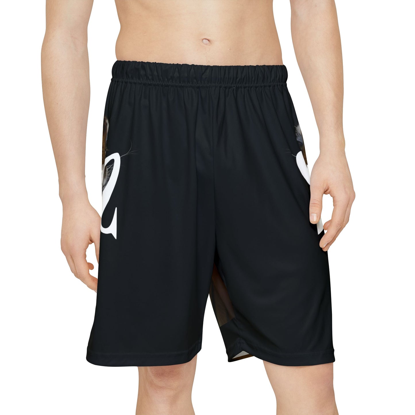 Savage Tiger Men's Sports Shorts - Breathable Athletic Wear for Active Lifestyle