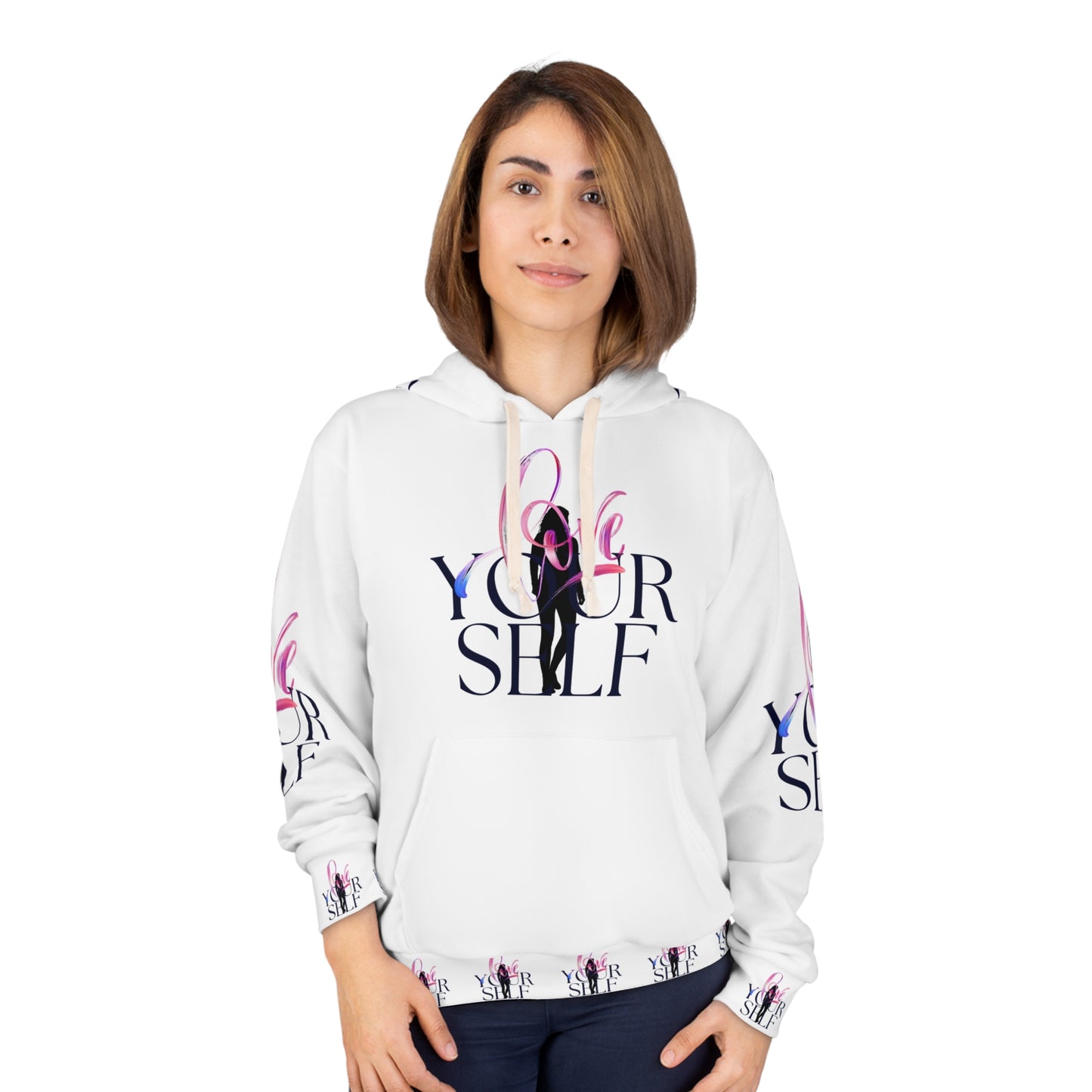 Inspirational Love Yourself Unisex Pullover Hoodie