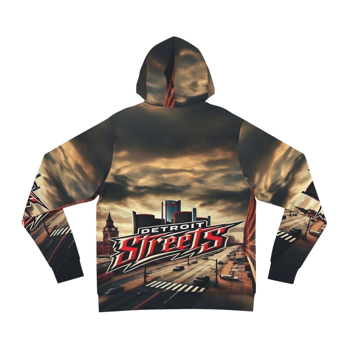 Detroit Streets Graphic Hoodie - Urban Style for City Lovers