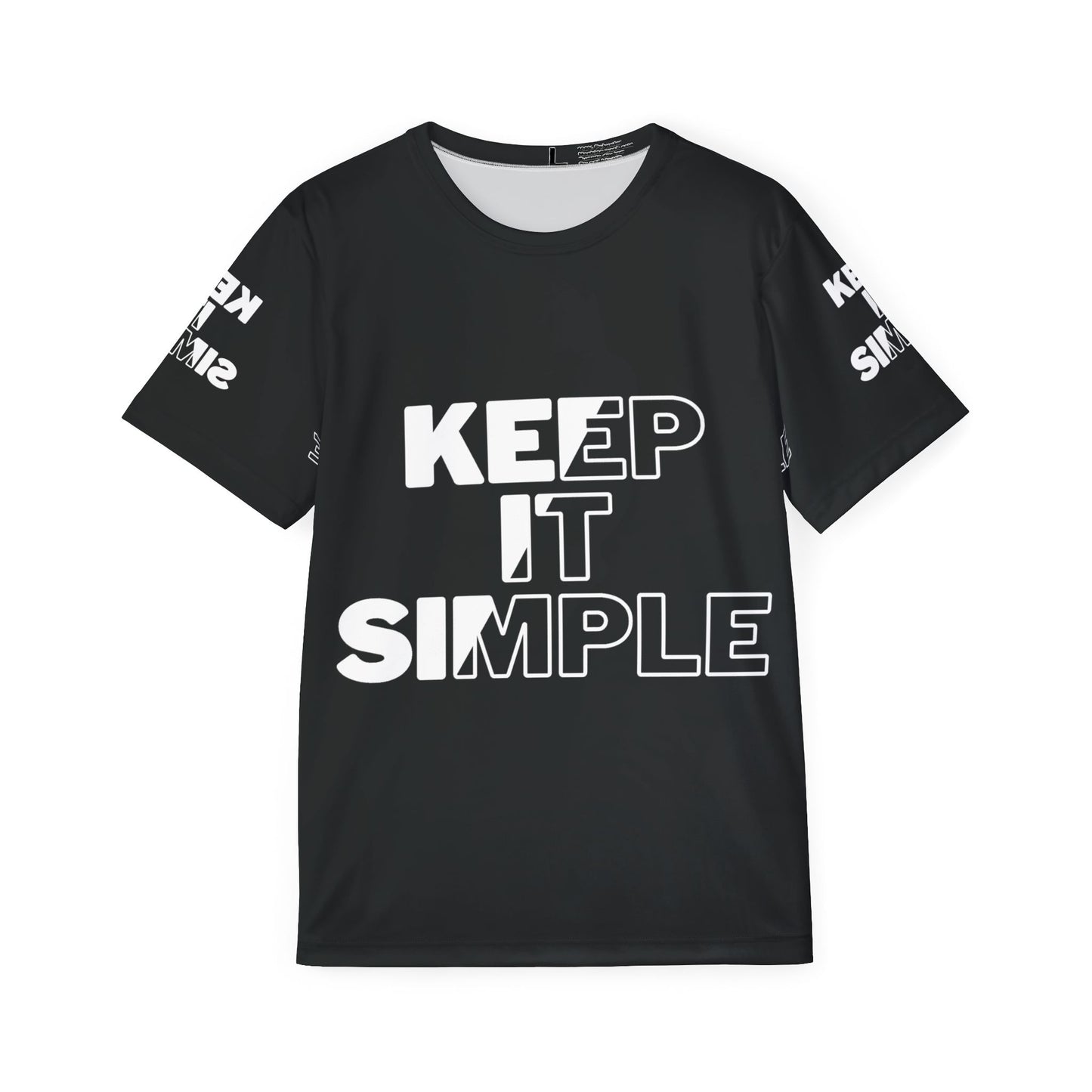 Keep It Simple Men's Sports Jersey - Keep It Simple Athletic Shirt