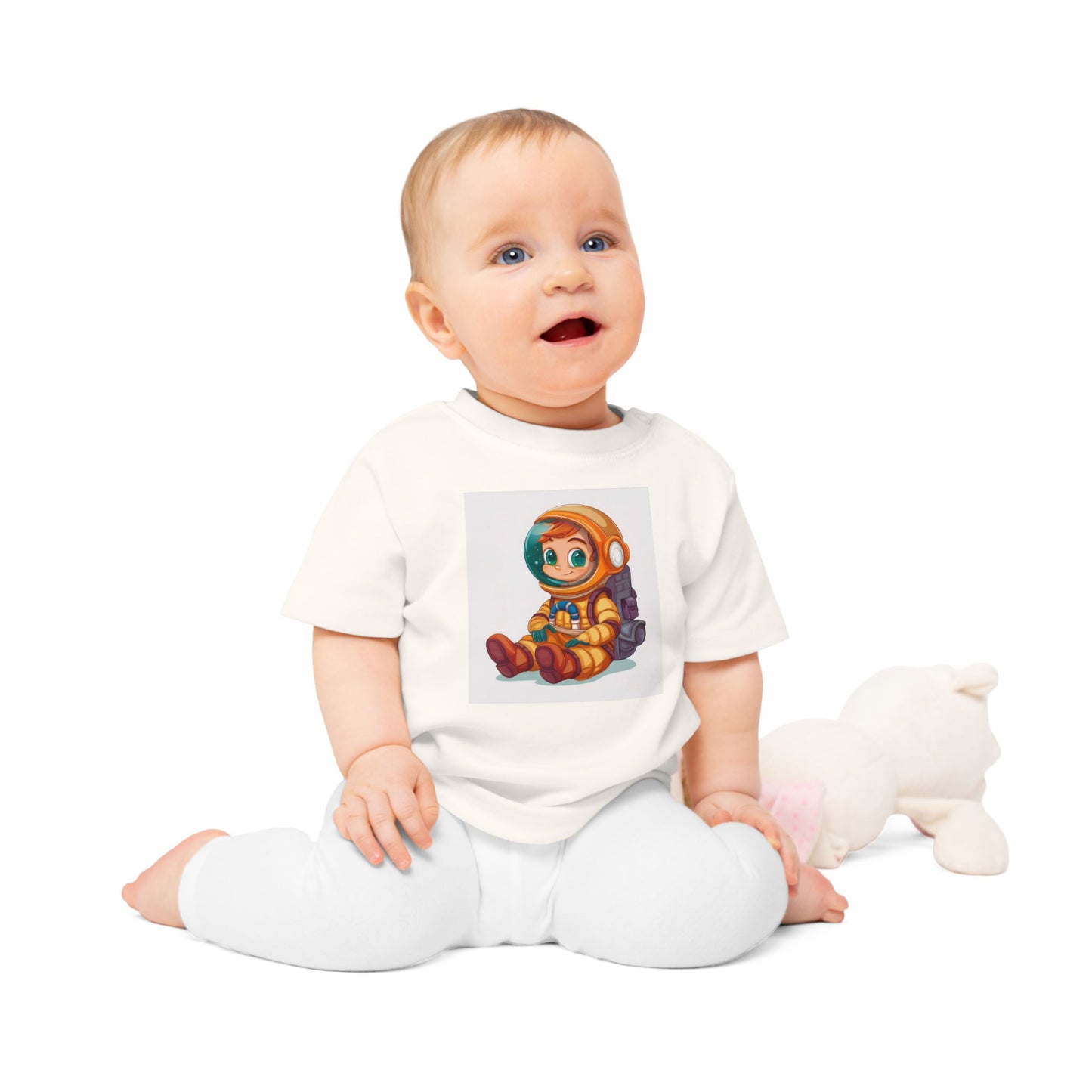 Cute Astronaut Baby T-Shirt | Adorable Space Explorer Design for Babies | Perfect Gift for Baby Showers and Birthdays