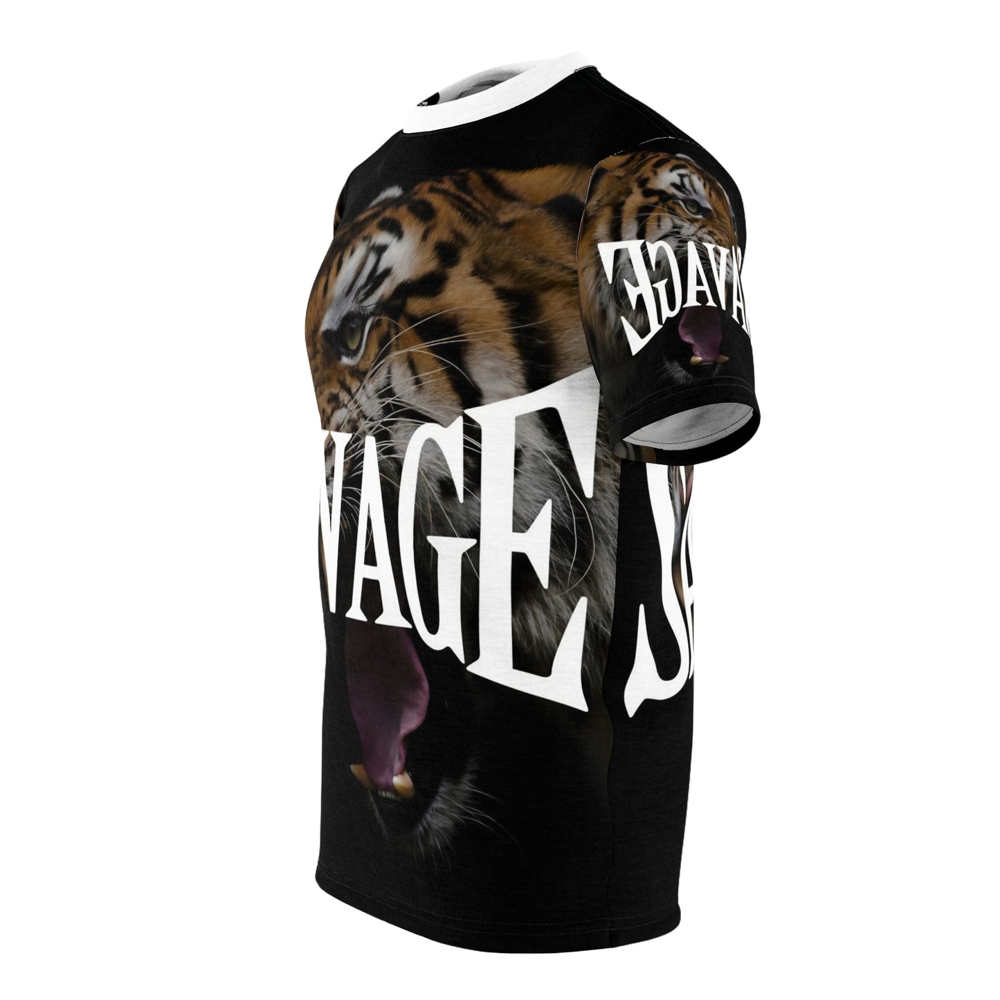 Bold Savage Tiger Unisex Tee - Fierce Streetwear Style