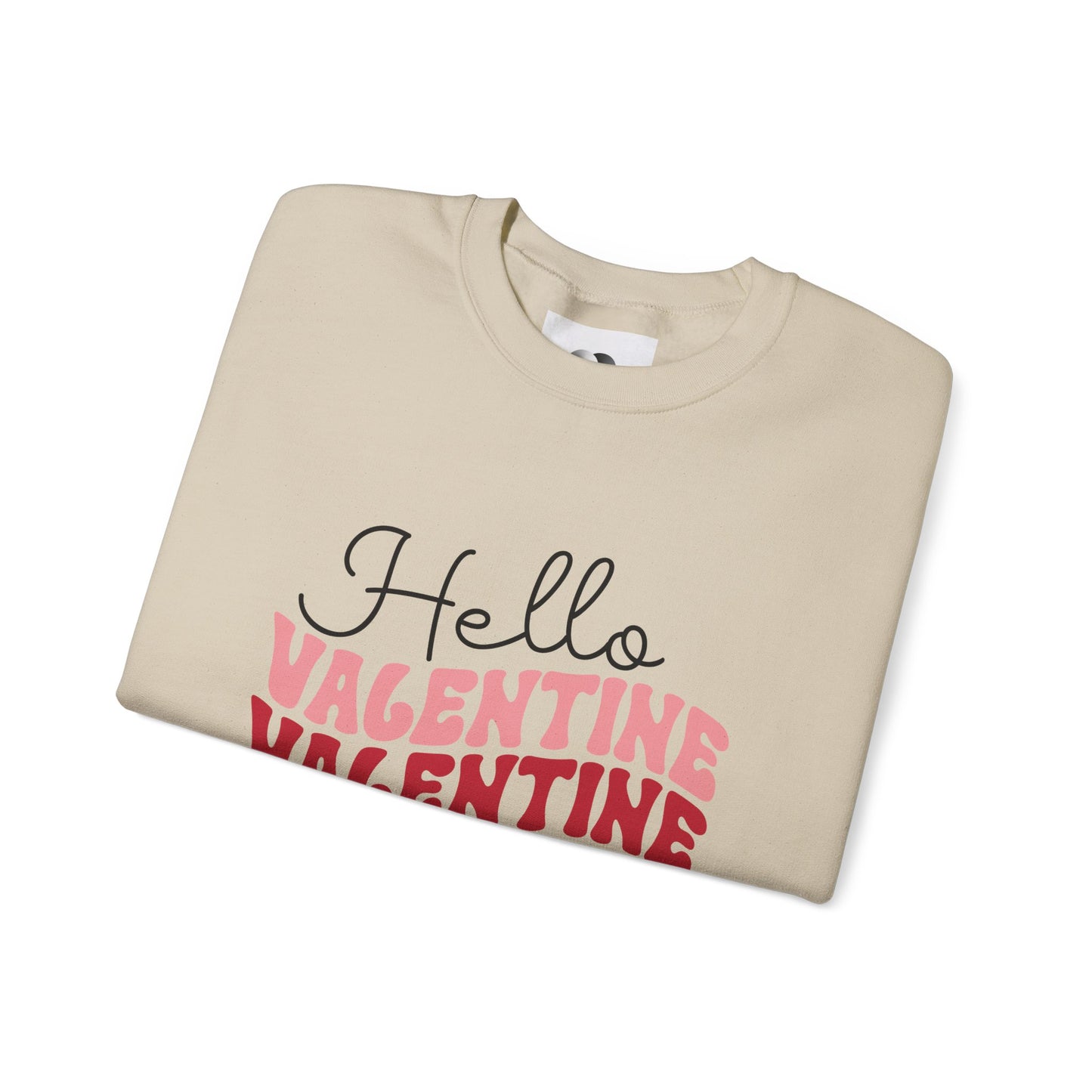 Hello Valentine Unisex Heavy Blend Crewneck Sweatshirt