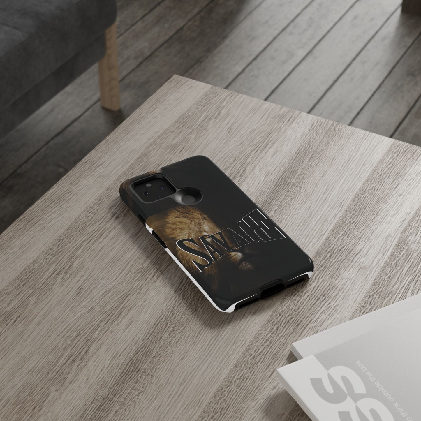 Savage Lion Phone Case - Tough & Stylish Protection