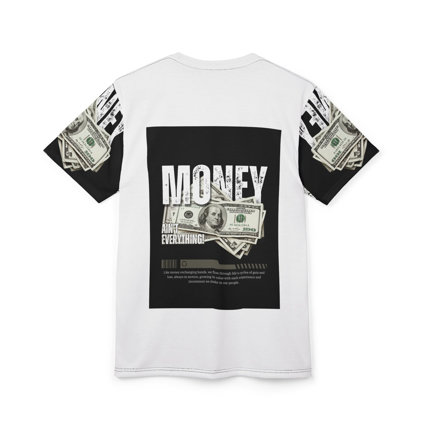 Money Ain’t Everything Unisex Cut & Sew Tee - Unique Graphic Tee for Financial Enthusiasts