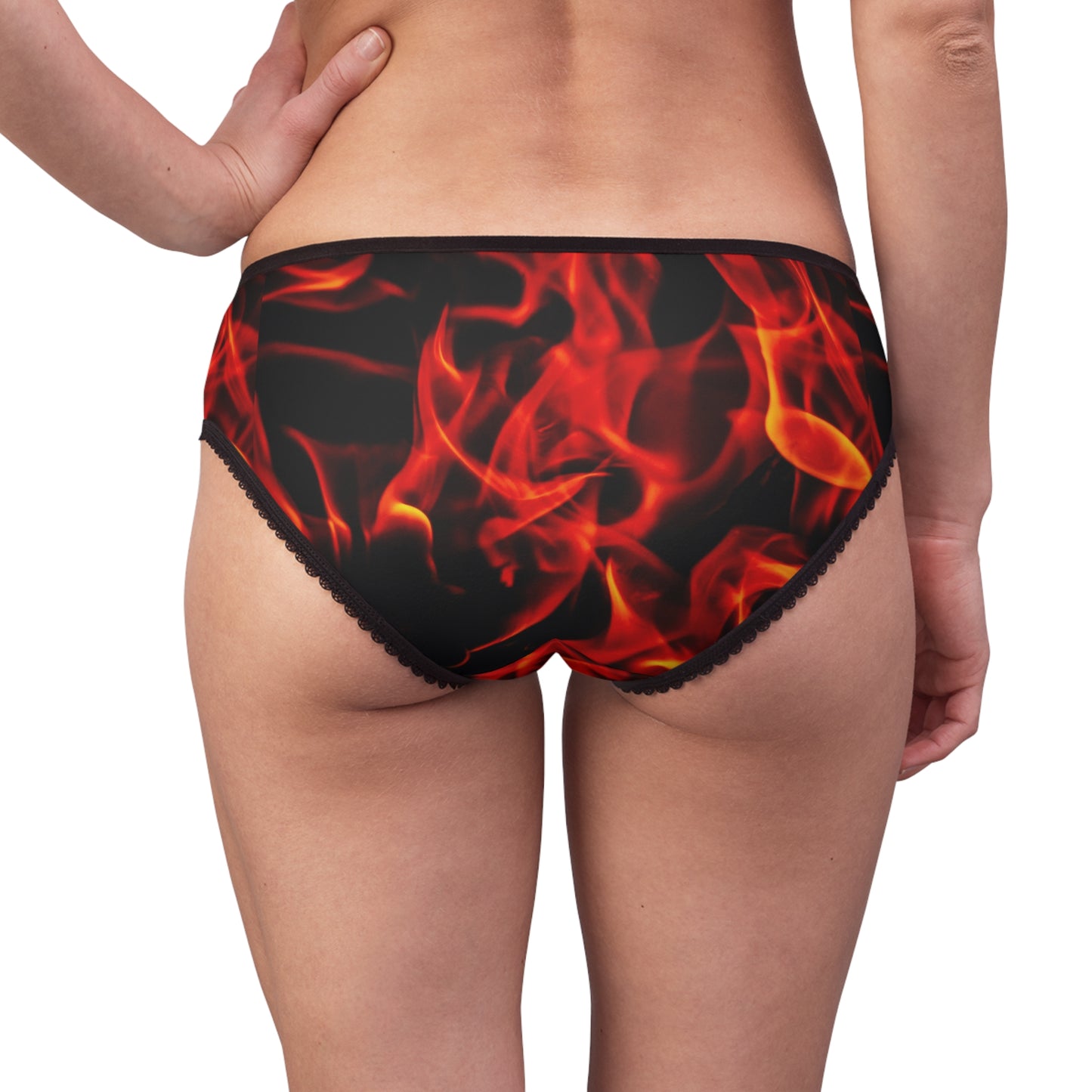 Fiery Graphic Women's Briefs - Bold Comfort & Style