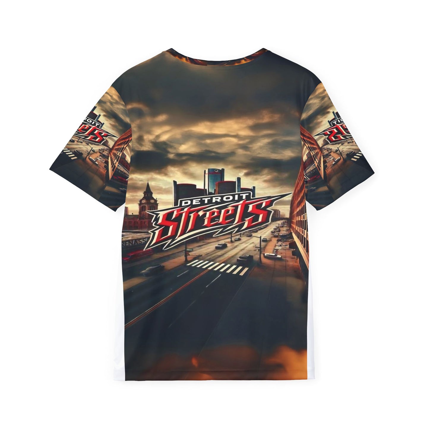 Detroit Streets Men's Sports Jersey - Urban Style Tee for Game Day