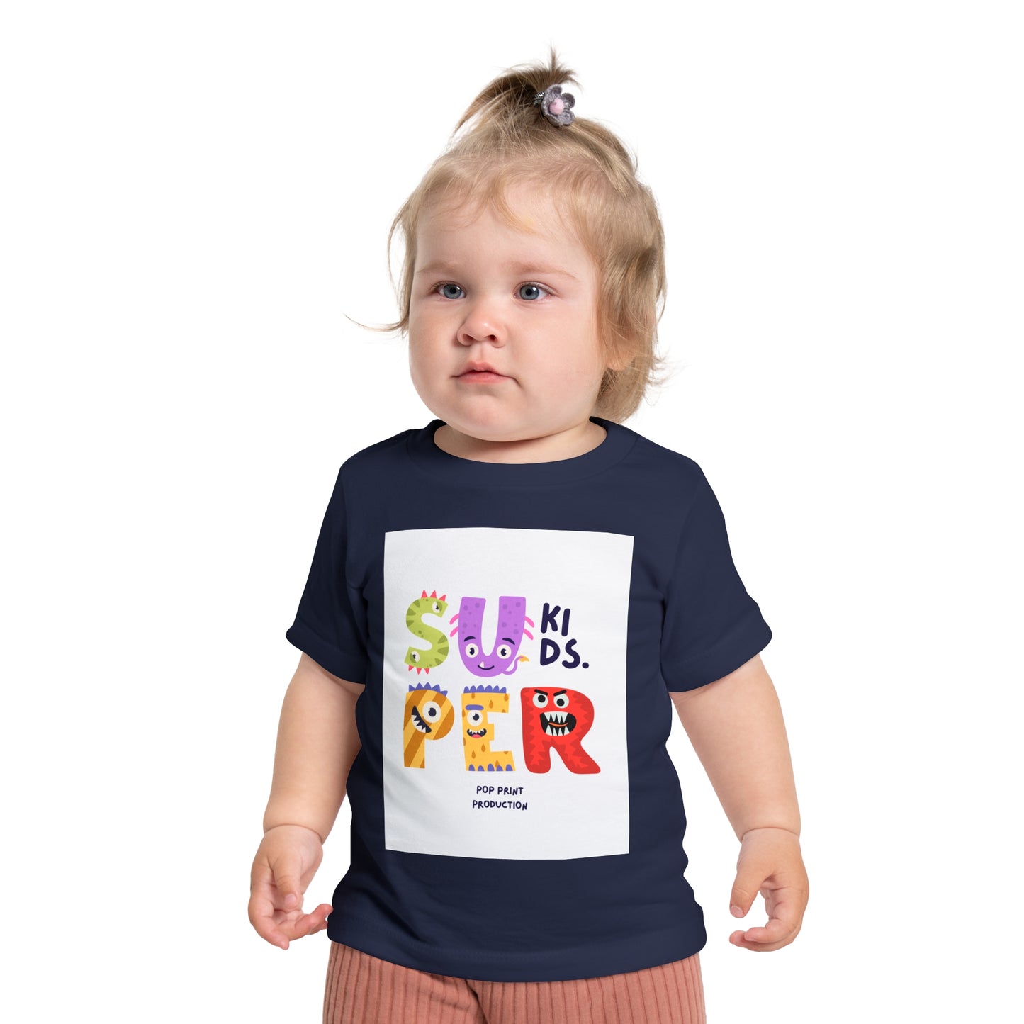 Super Kids Short Sleeve T-Shirt - Fun & Colorful Baby Tee