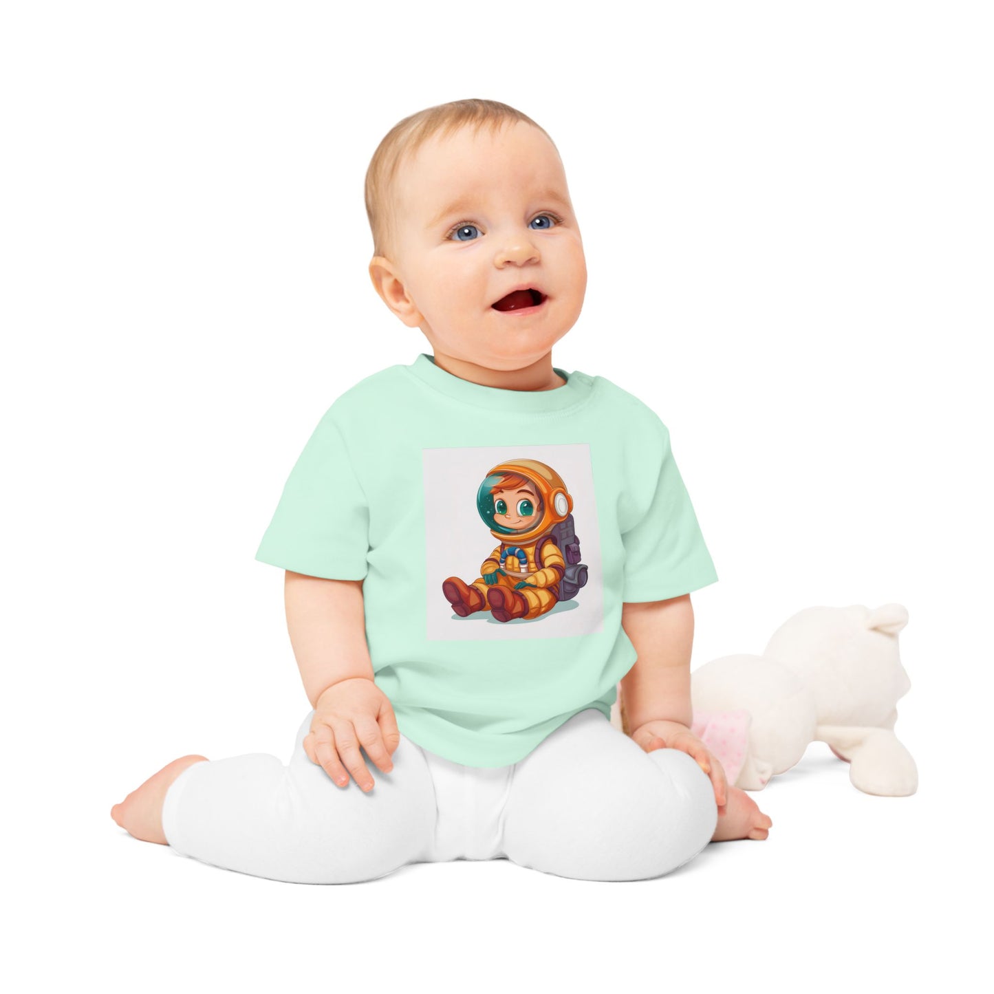 Cute Astronaut Baby T-Shirt | Adorable Space Explorer Design for Babies | Perfect Gift for Baby Showers and Birthdays