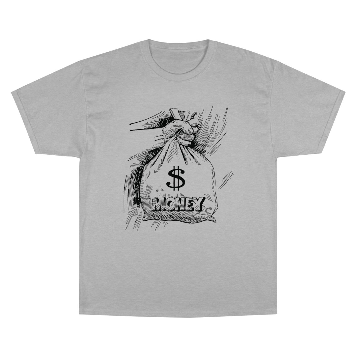 Champion Money Graphic T-Shirt - Casual Wear for Trendsetters