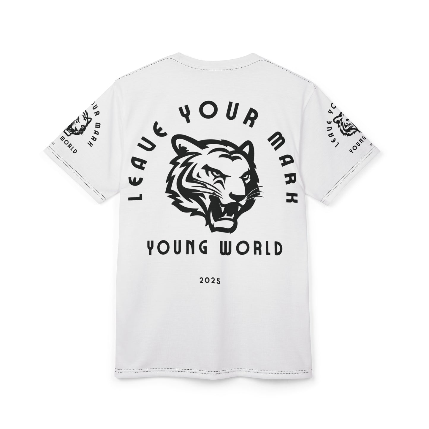 Youth Empowerment Tee - Leave Your Mark Tiger Design