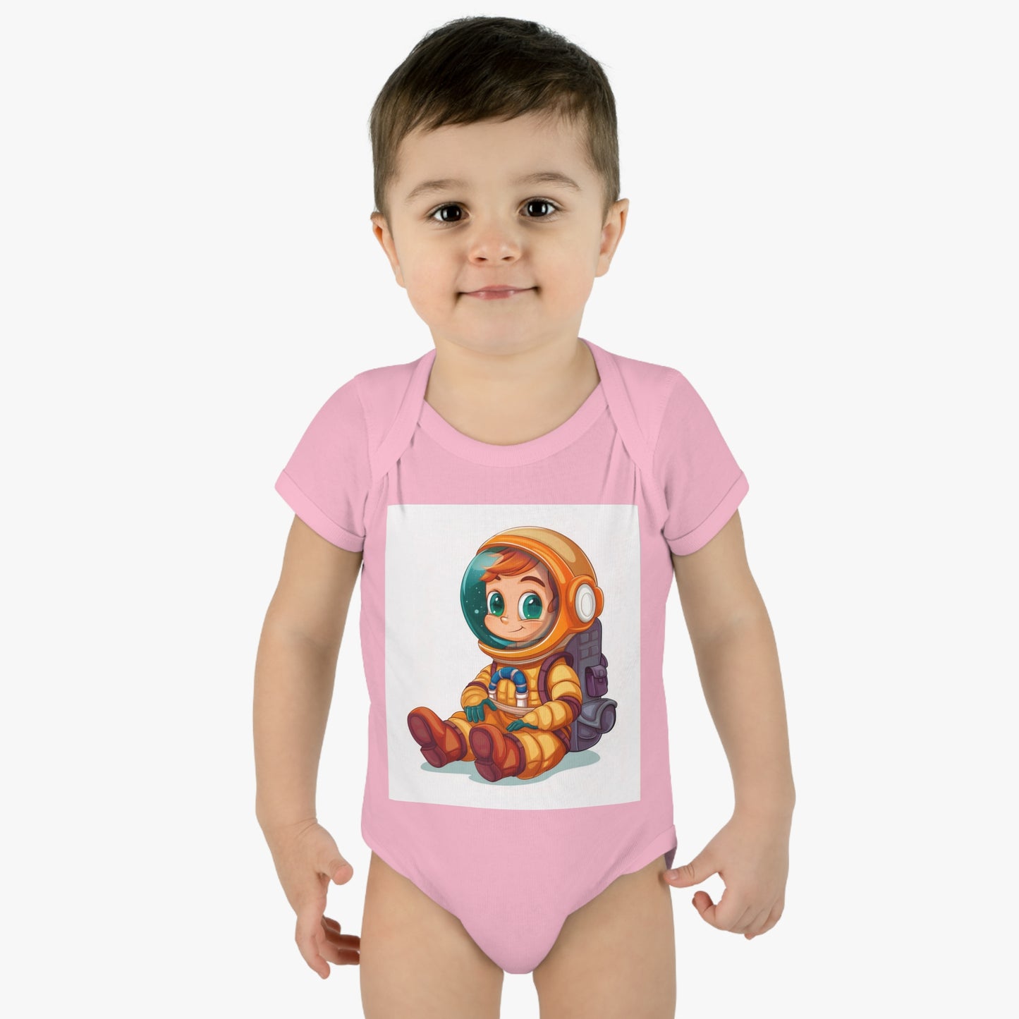 Cute Astronaut Baby Bodysuit - Adorable Infant Space Outfit for Newborns