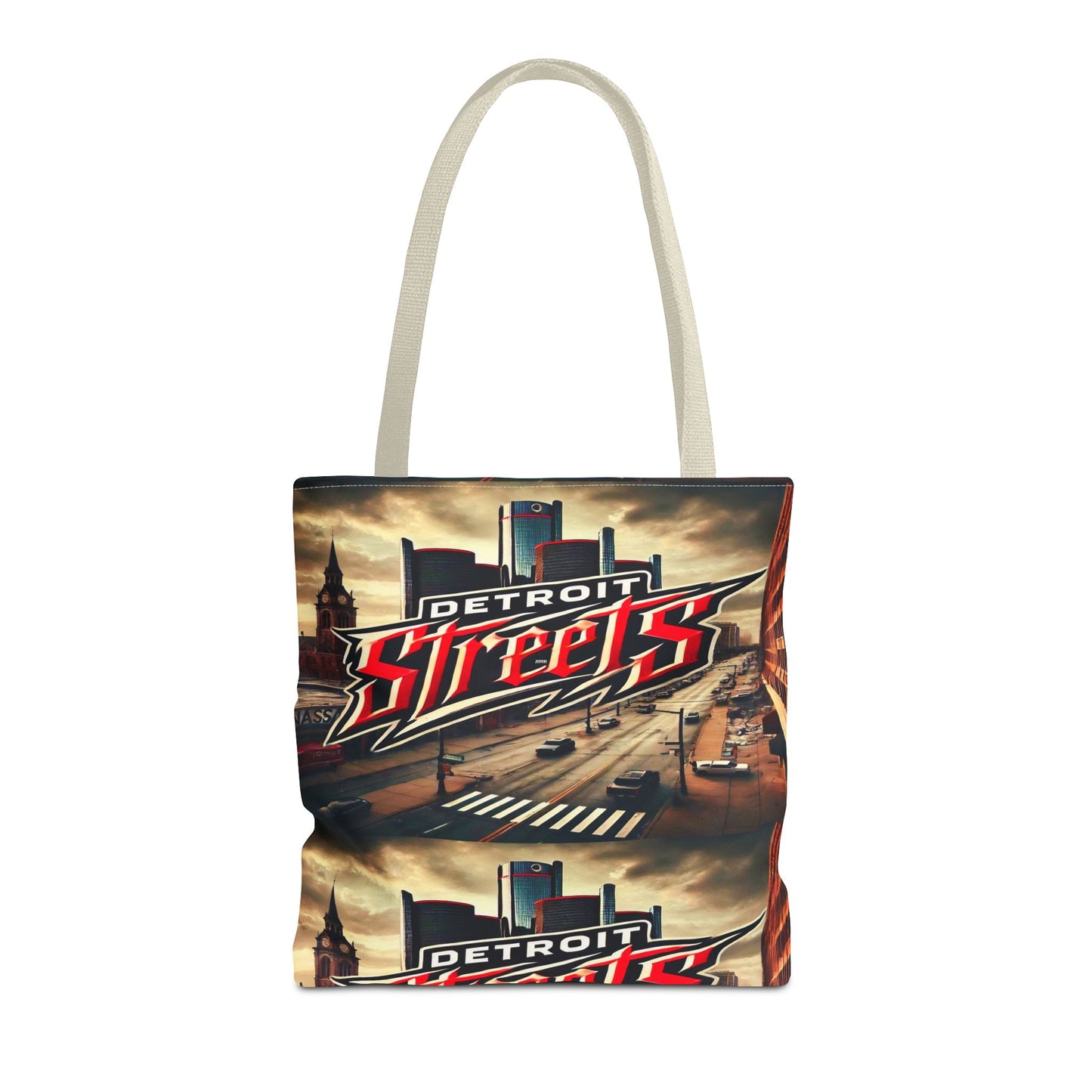 Detroit Streets Tote Bag - Stylish Urban Carryall for City Lovers