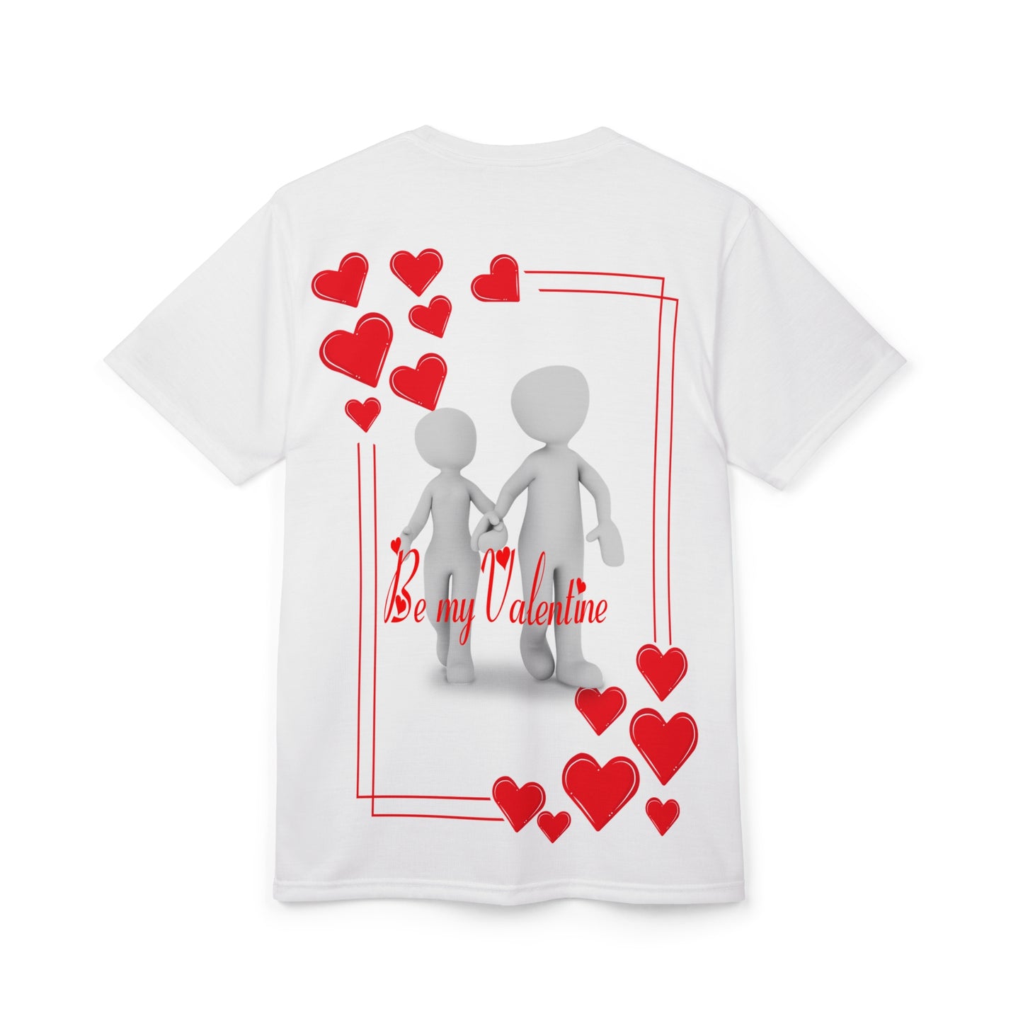 Be Mine Unisex Cut & Sew Tee (AOP)